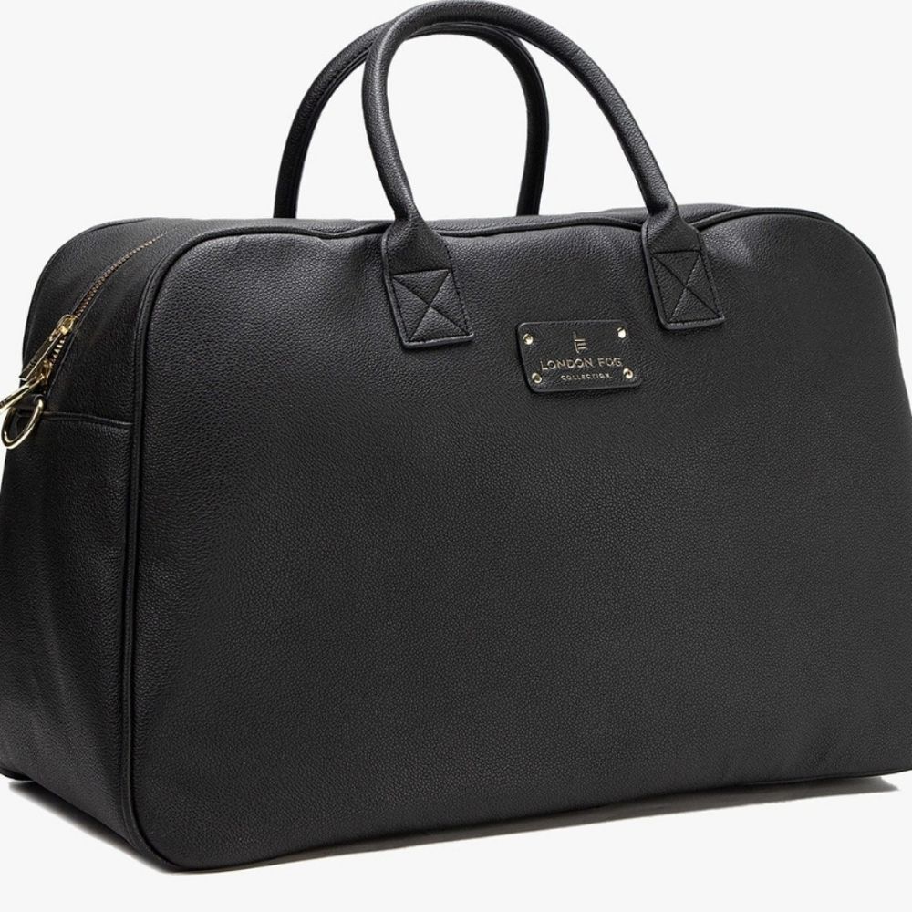 London‎ Fog Alexander Pebble Weekender Bag- Black